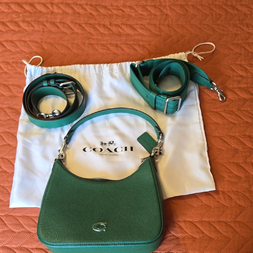 Coach Hobo Crossbody In Crossgrain Leather